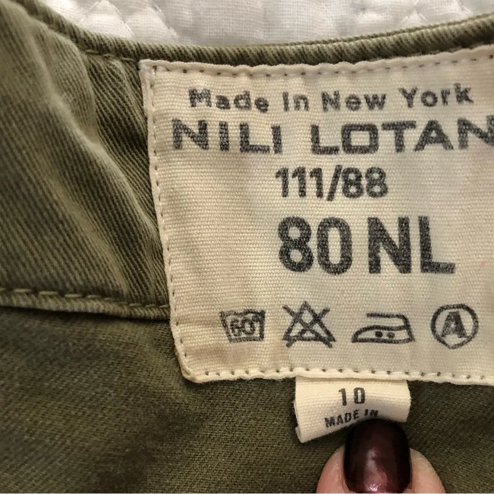 Nili Lotan Khaki Chinos for Women